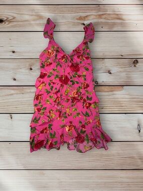 Signature8 | Dresses | Light Pink Denim Dress With Tie Belt | Poshmark